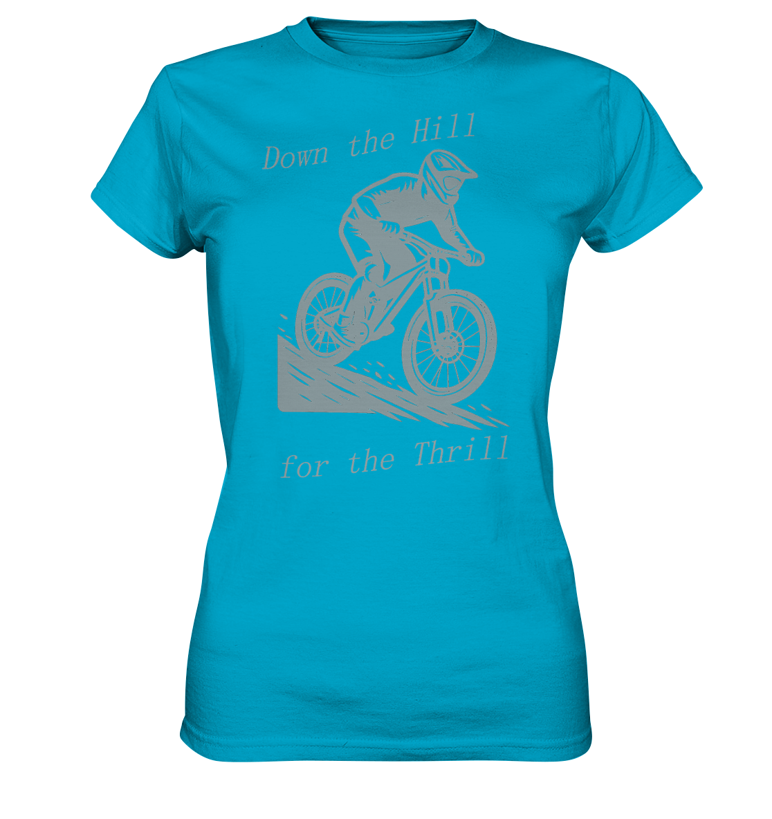 Down the Hill - Womens Premium Classic T-Shirt