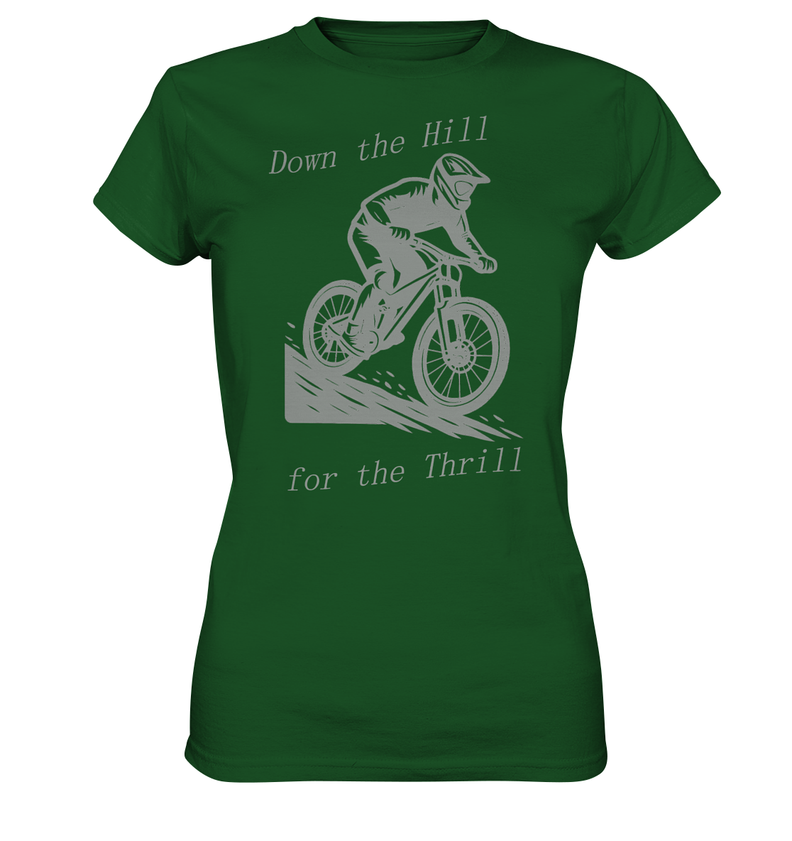 Down the Hill - Womens Premium Classic T-Shirt