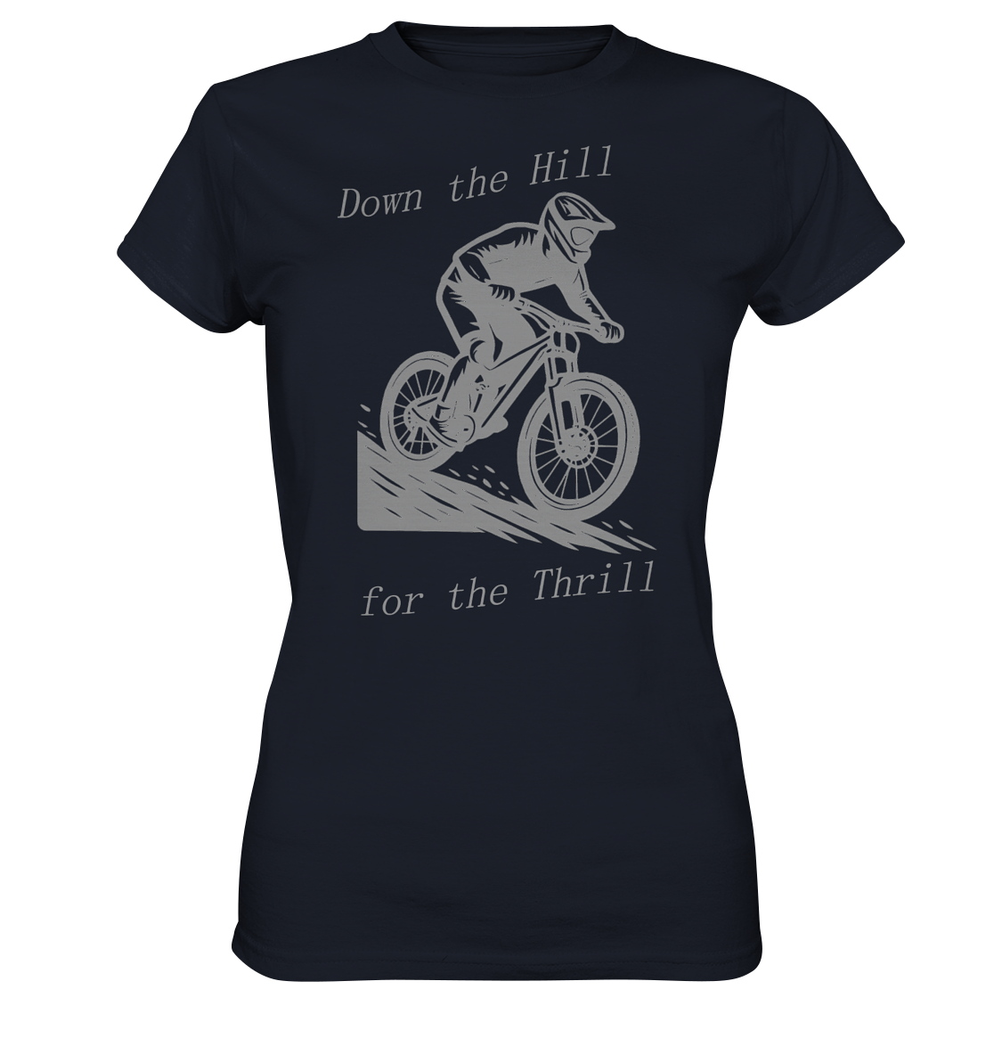 Down the Hill - Womens Premium Classic T-Shirt