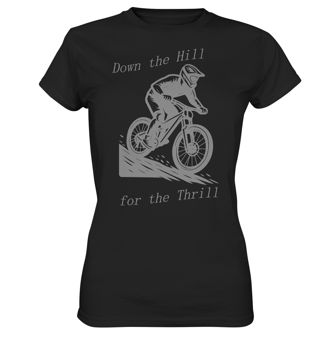 Down the Hill - Womens Premium Classic T-Shirt