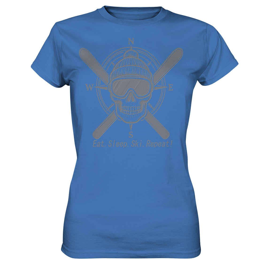 Eat.Sleep.Ski.Repeat! - Womens Premium Classic T-Shirt