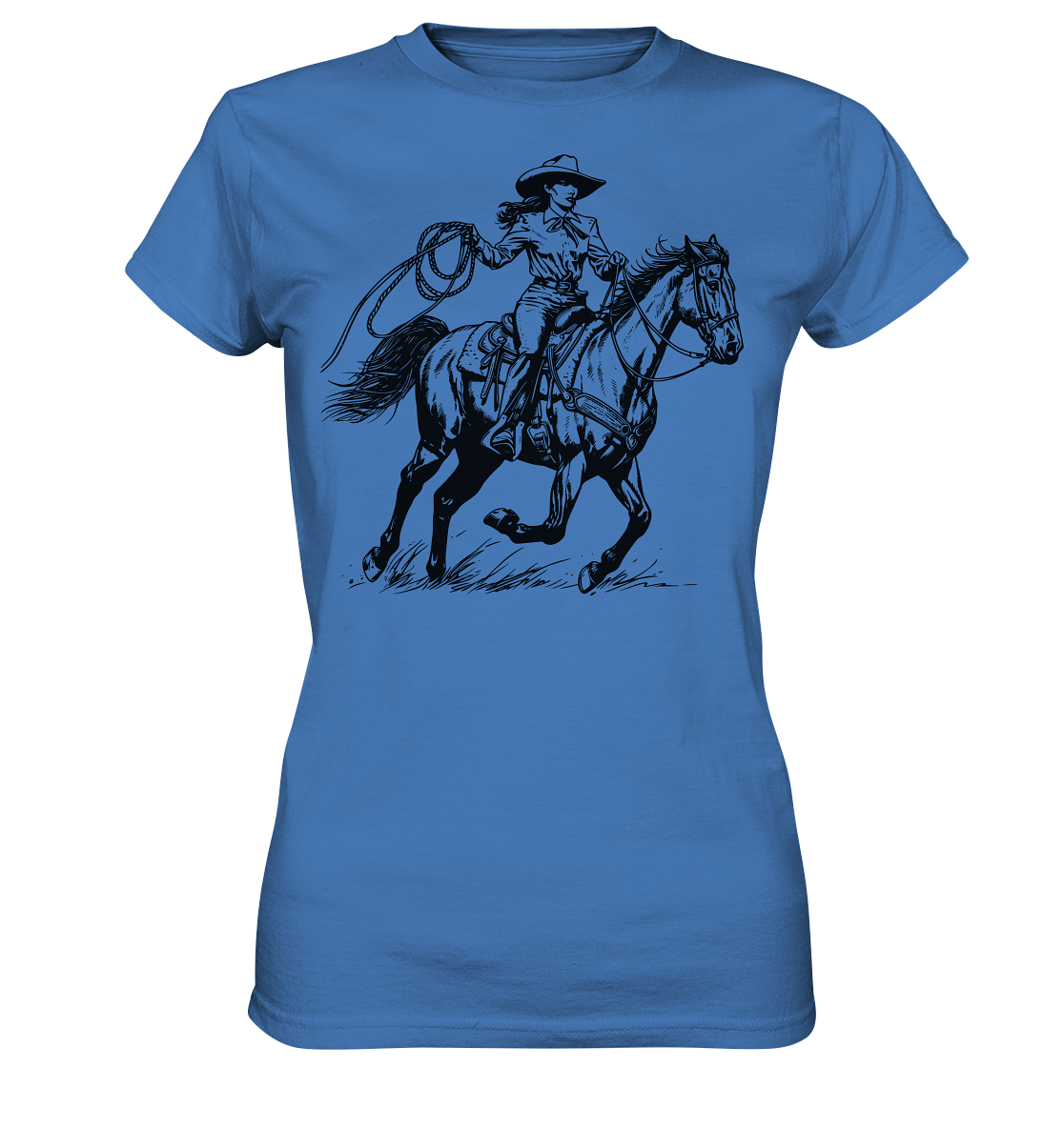 Cowgirl - Womens Premium Classic T-Shirt