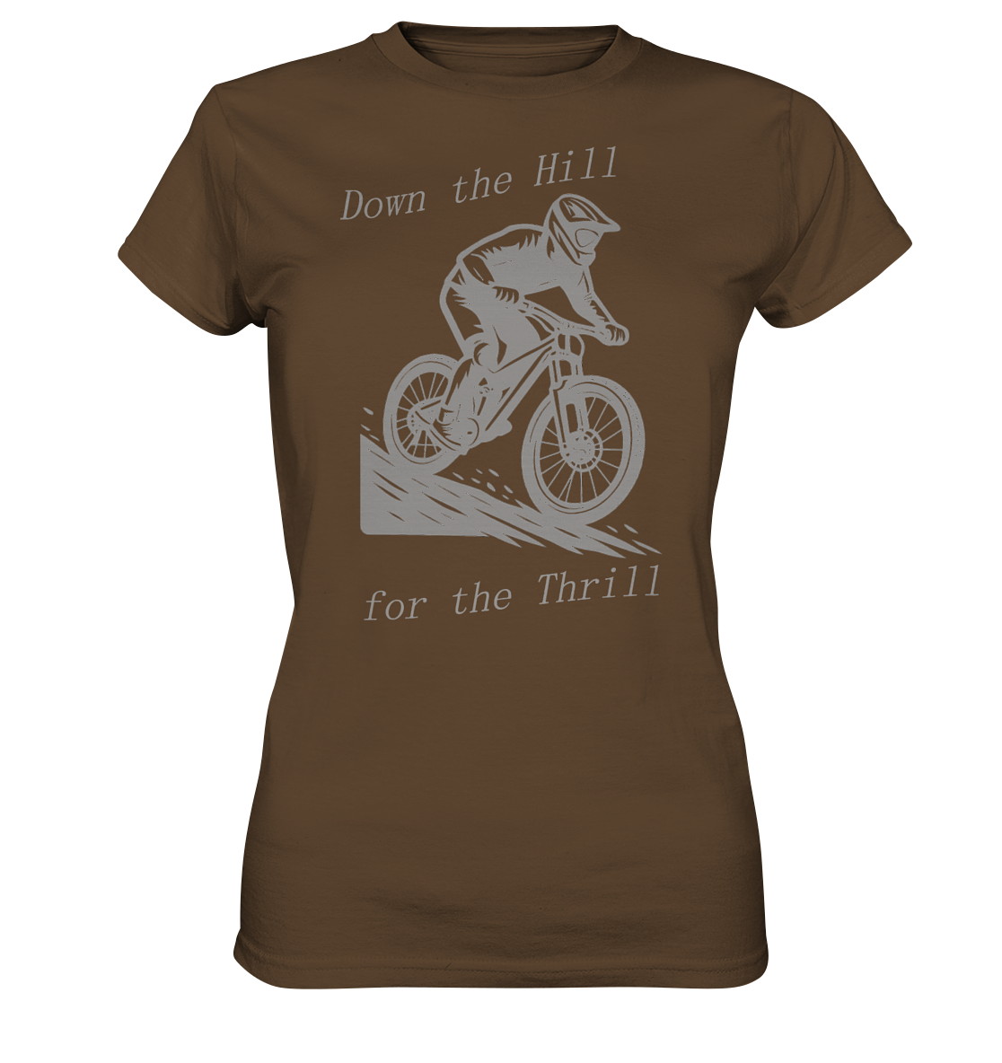Down the Hill - Womens Premium Classic T-Shirt