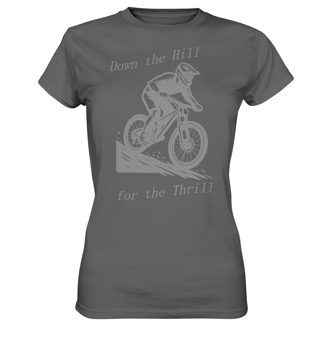 Down the Hill - Womens Premium Classic T-Shirt