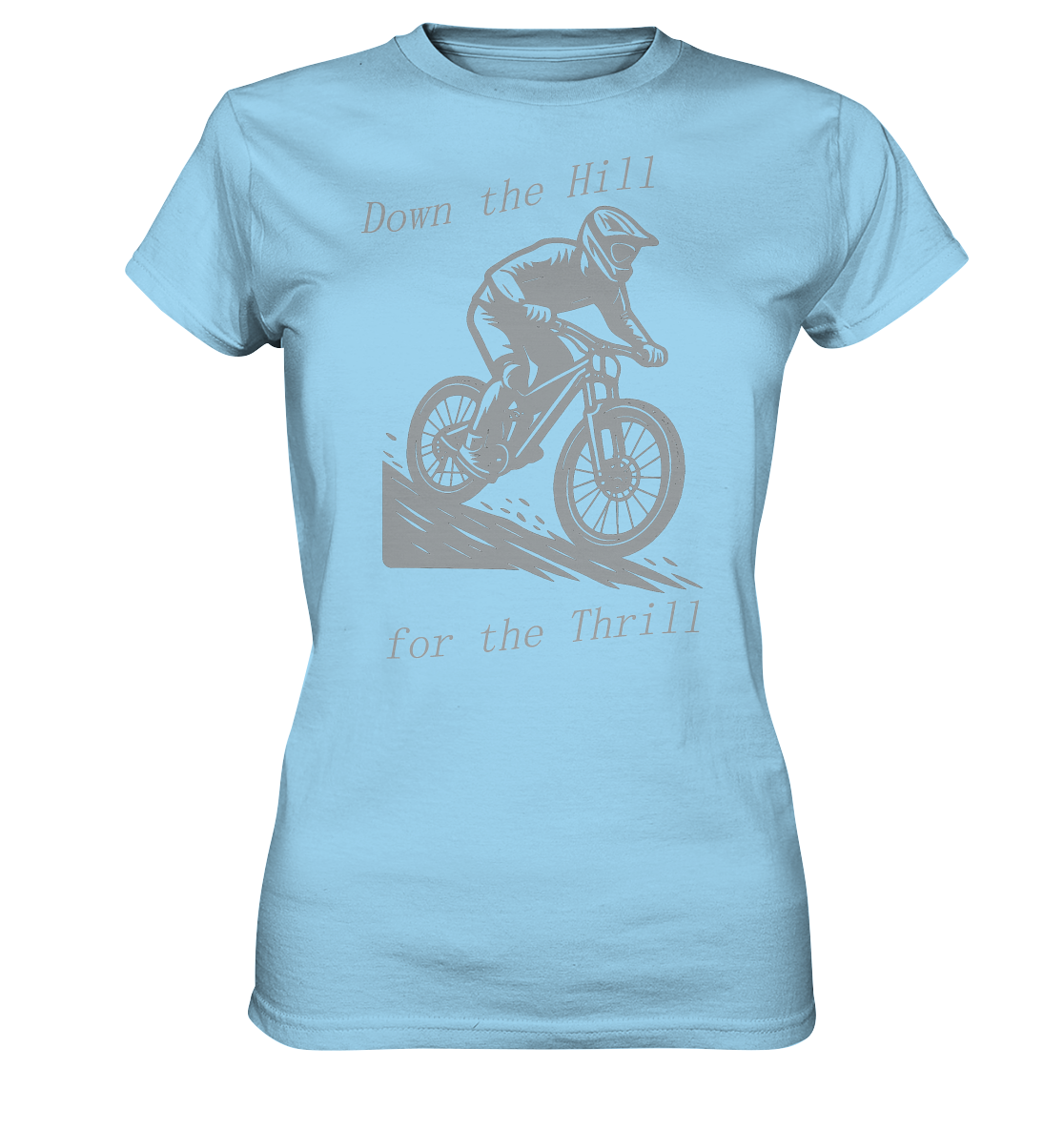 Down the Hill - Womens Premium Classic T-Shirt