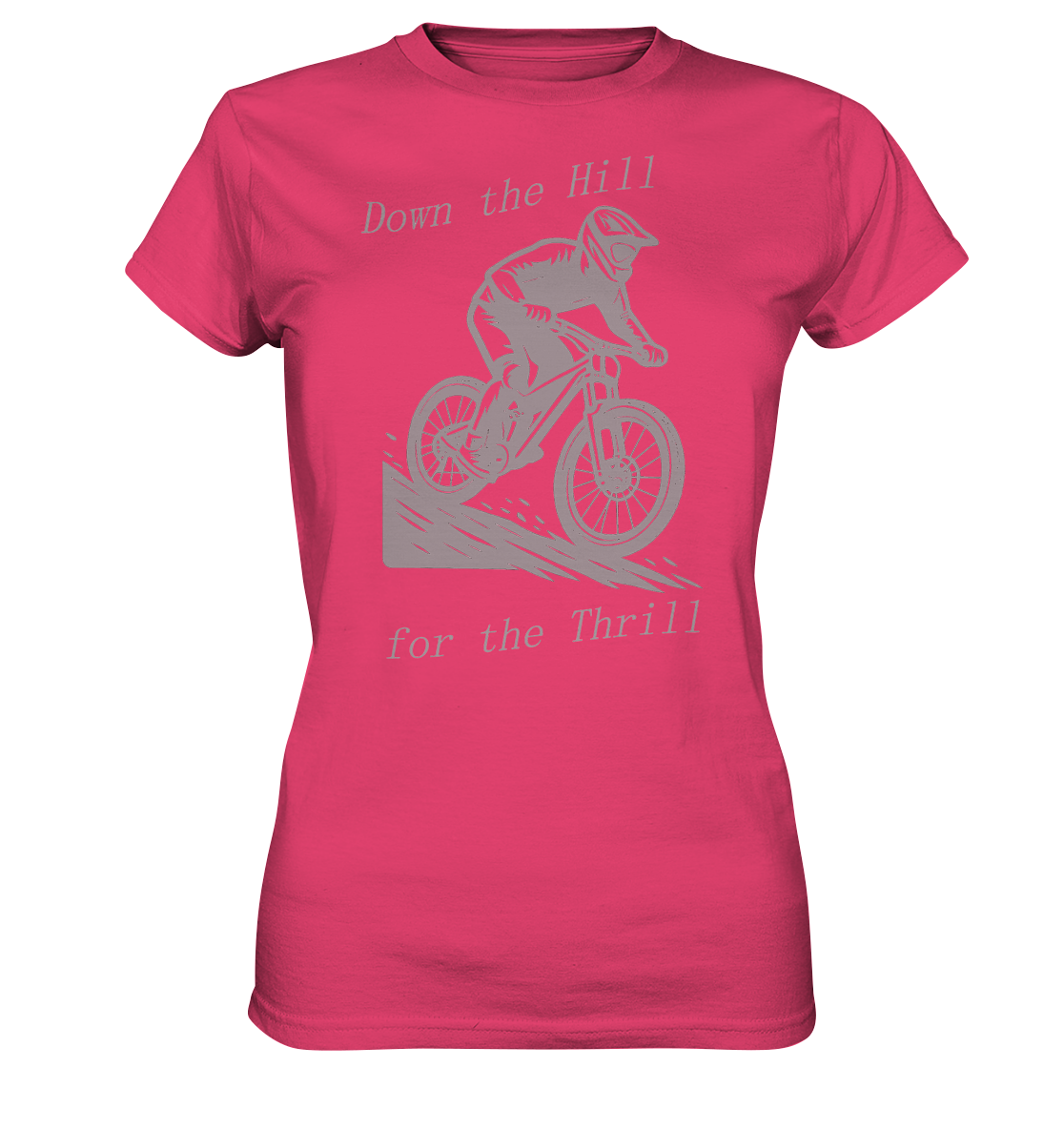 Down the Hill - Womens Premium Classic T-Shirt