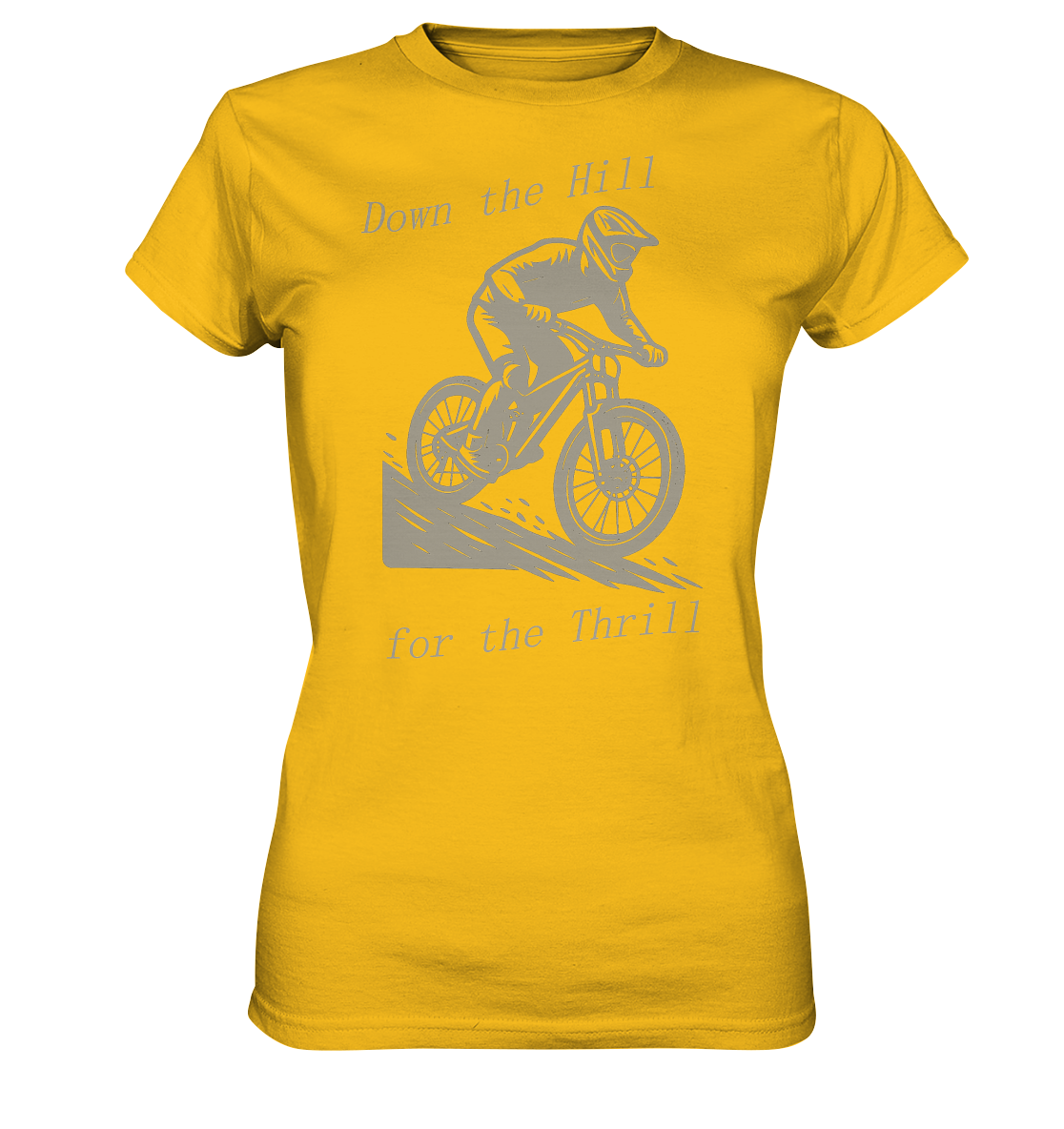 Down the Hill - Womens Premium Classic T-Shirt