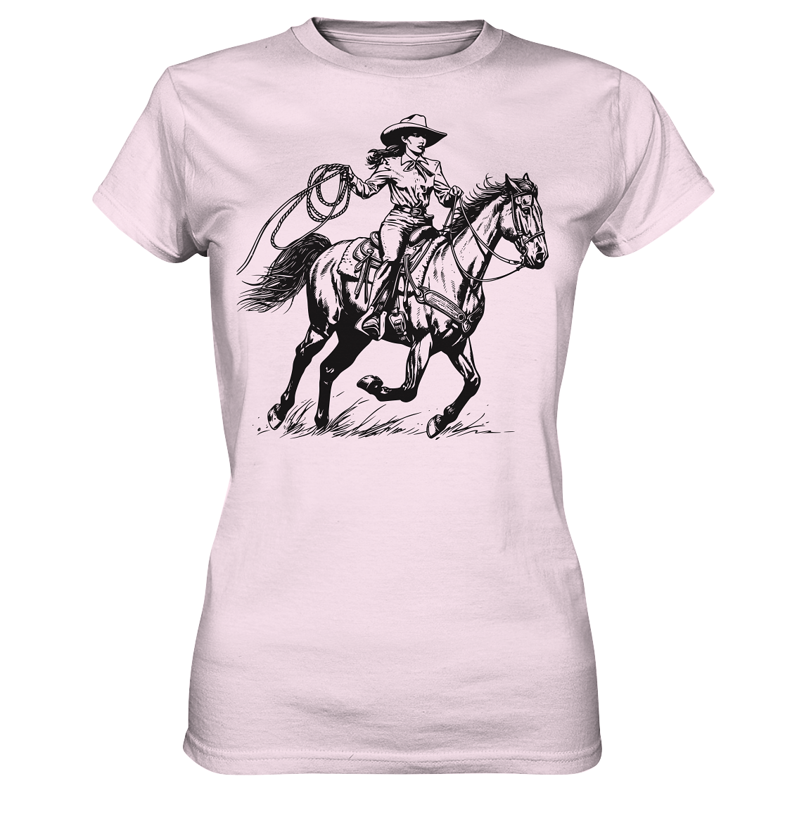 Cowgirl - Womens Premium Classic T-Shirt