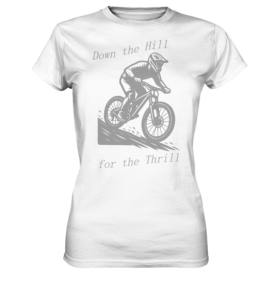 Down the Hill - Womens Premium Classic T-Shirt