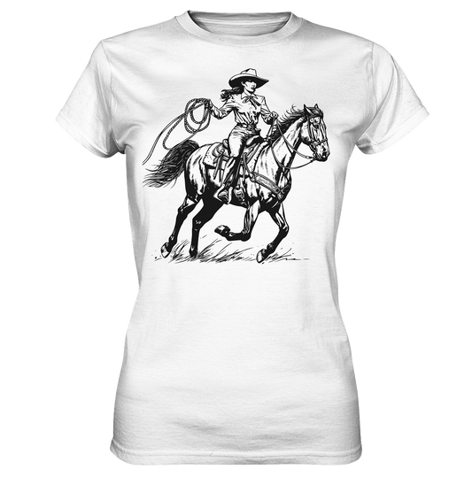 Cowgirl - Womens Premium Classic T-Shirt