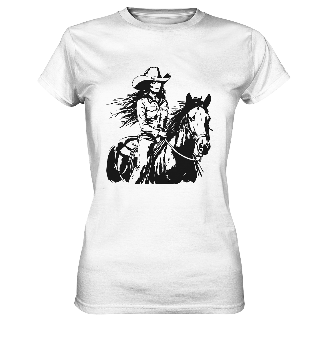 Western - Womens Premium Classic T-Shirt